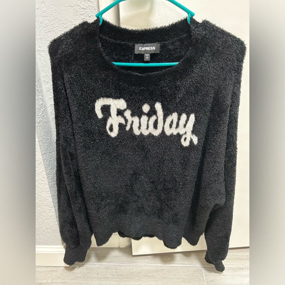 Express comfy casual sweater (Friday)